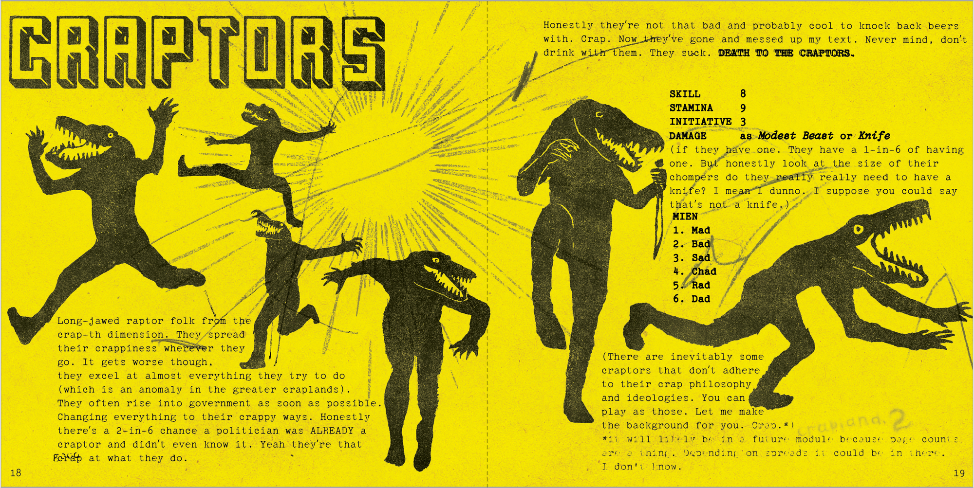 crapland. squared edition + PDF