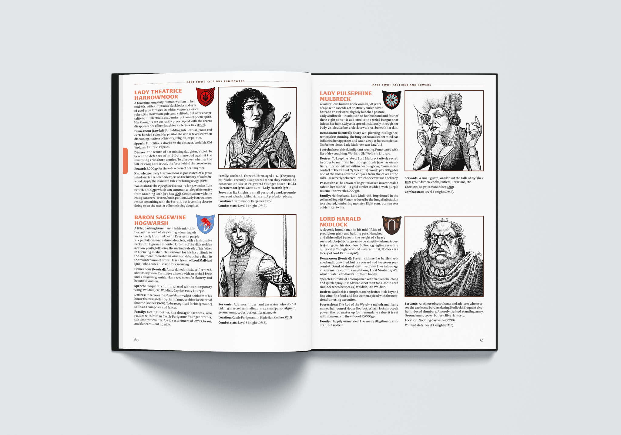 Dolmenwood Campaign Book - Exalted Funeral