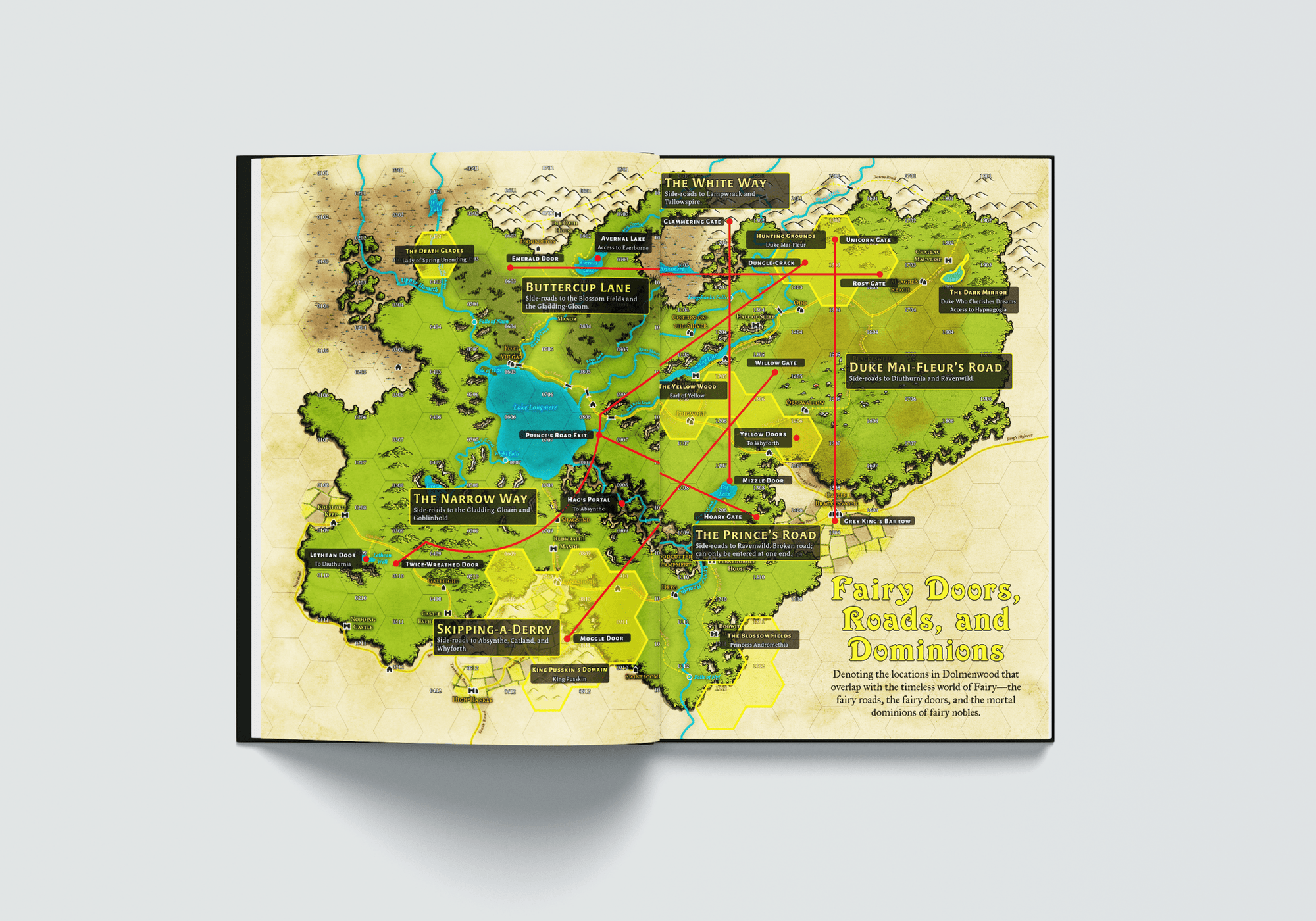 Dolmenwood Maps Book - Exalted Funeral