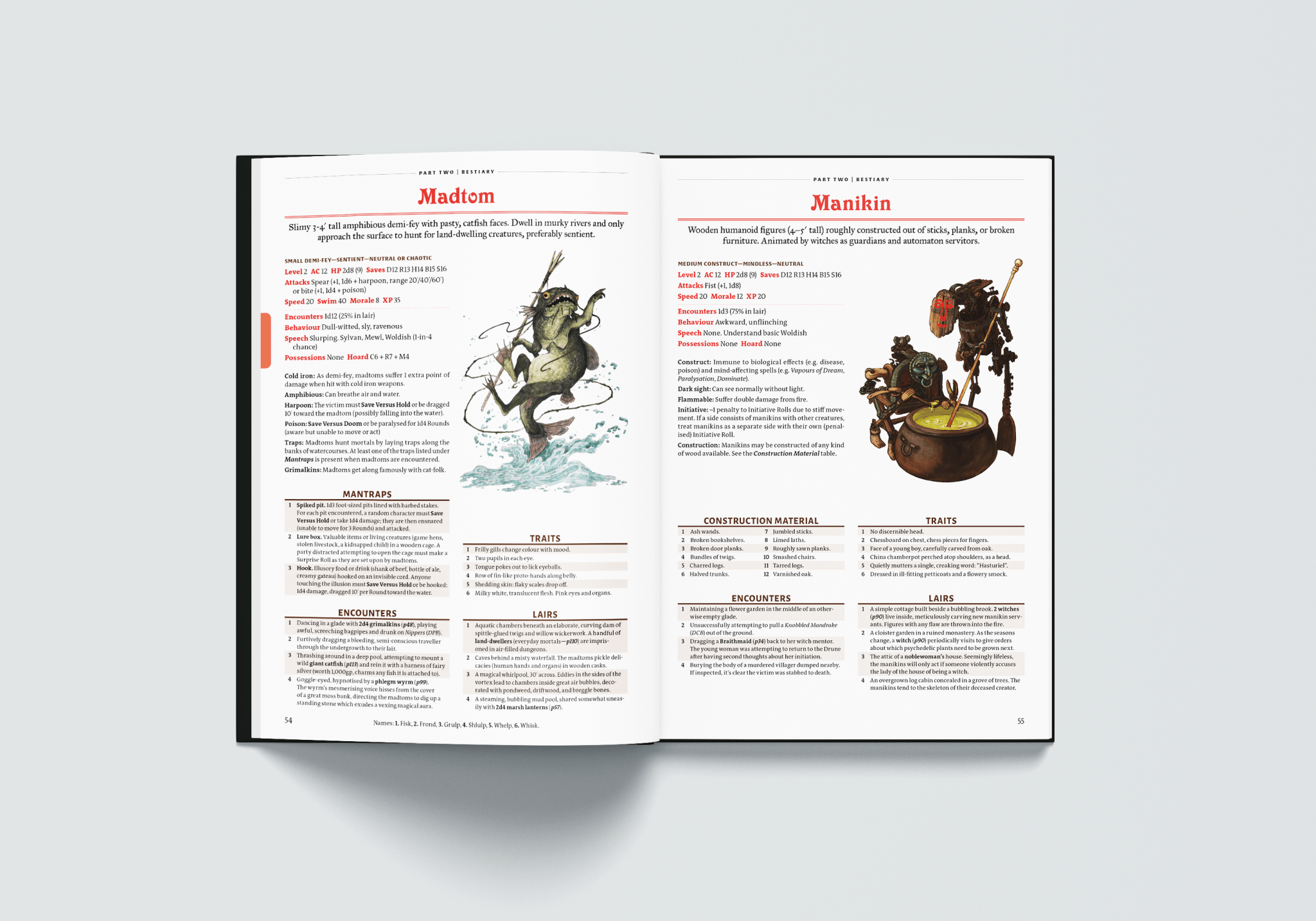 Dolmenwood Monster Book - Exalted Funeral