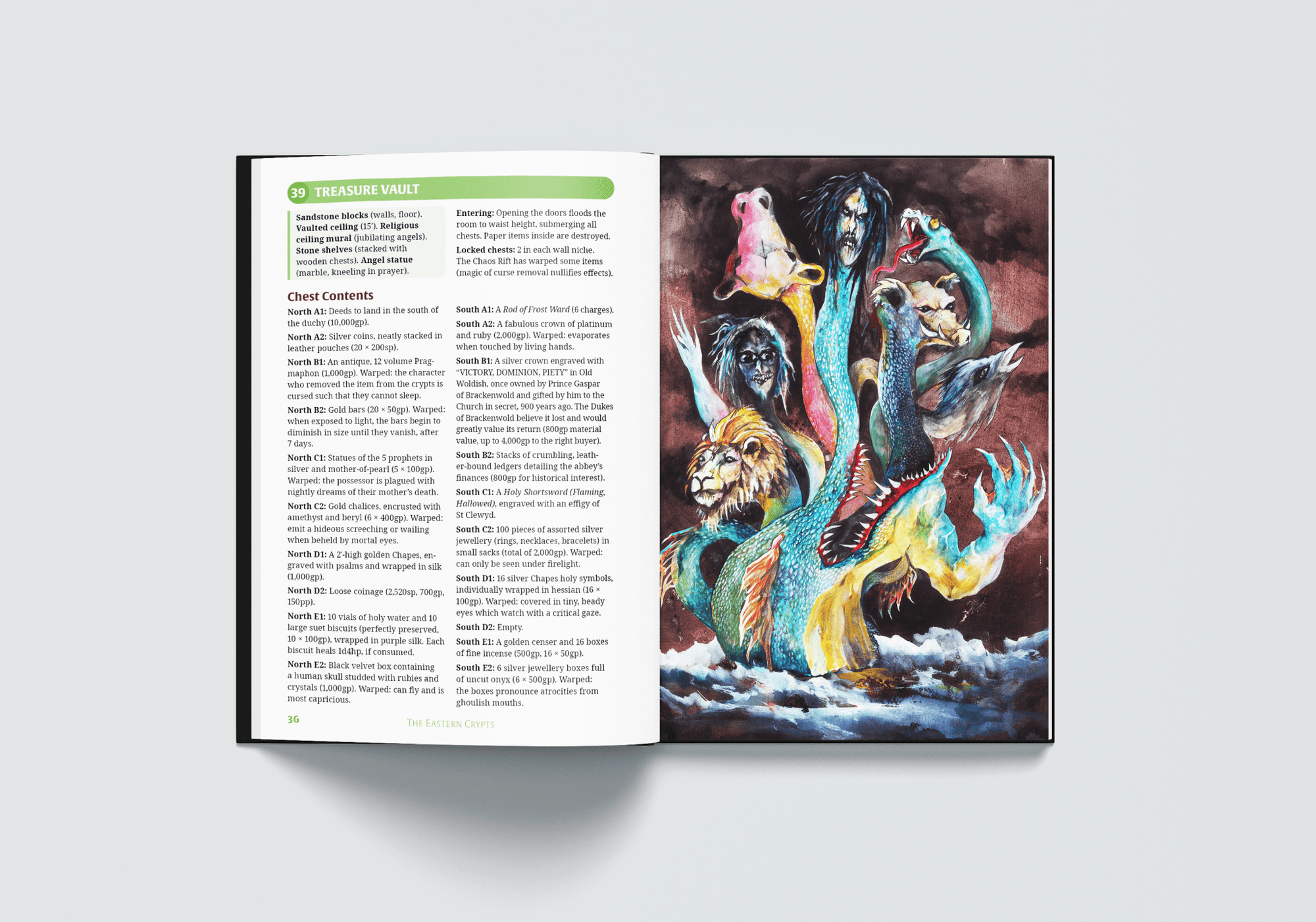 Dolmenwood Official Adventure Scenario: The Ruined Abbey of St Clewyd - Exalted Funeral