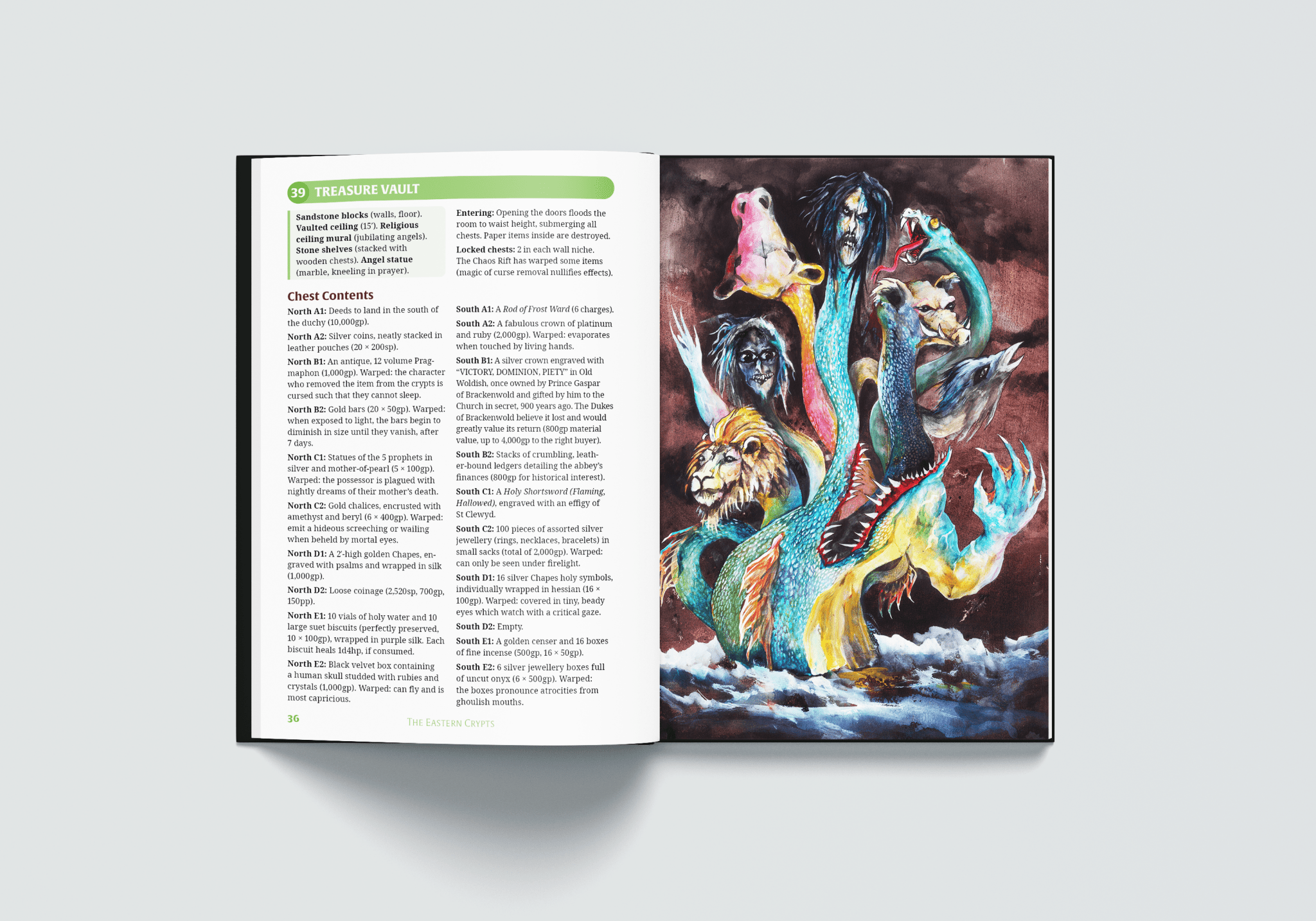 Dolmenwood Official Adventure Scenario: The Ruined Abbey of St Clewyd - Exalted Funeral