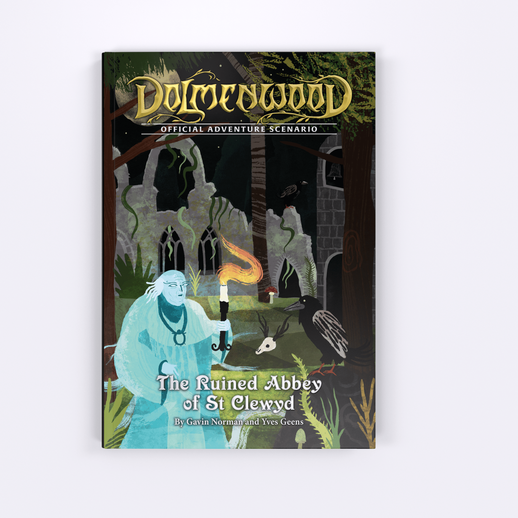 Dolmenwood Official Adventure Scenario: The Ruined Abbey of St Clewyd - Exalted Funeral