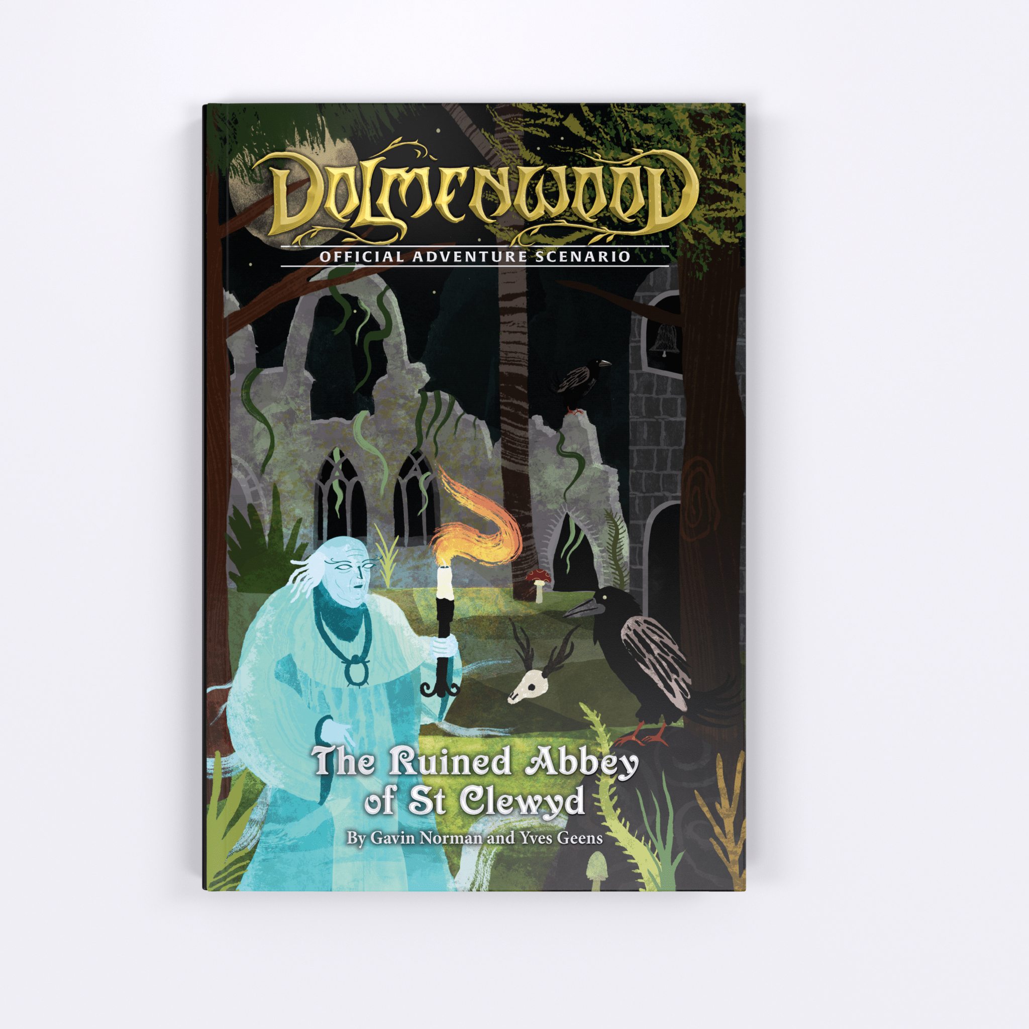 Dolmenwood Official Adventure Scenario: The Ruined Abbey of St Clewyd - Exalted Funeral