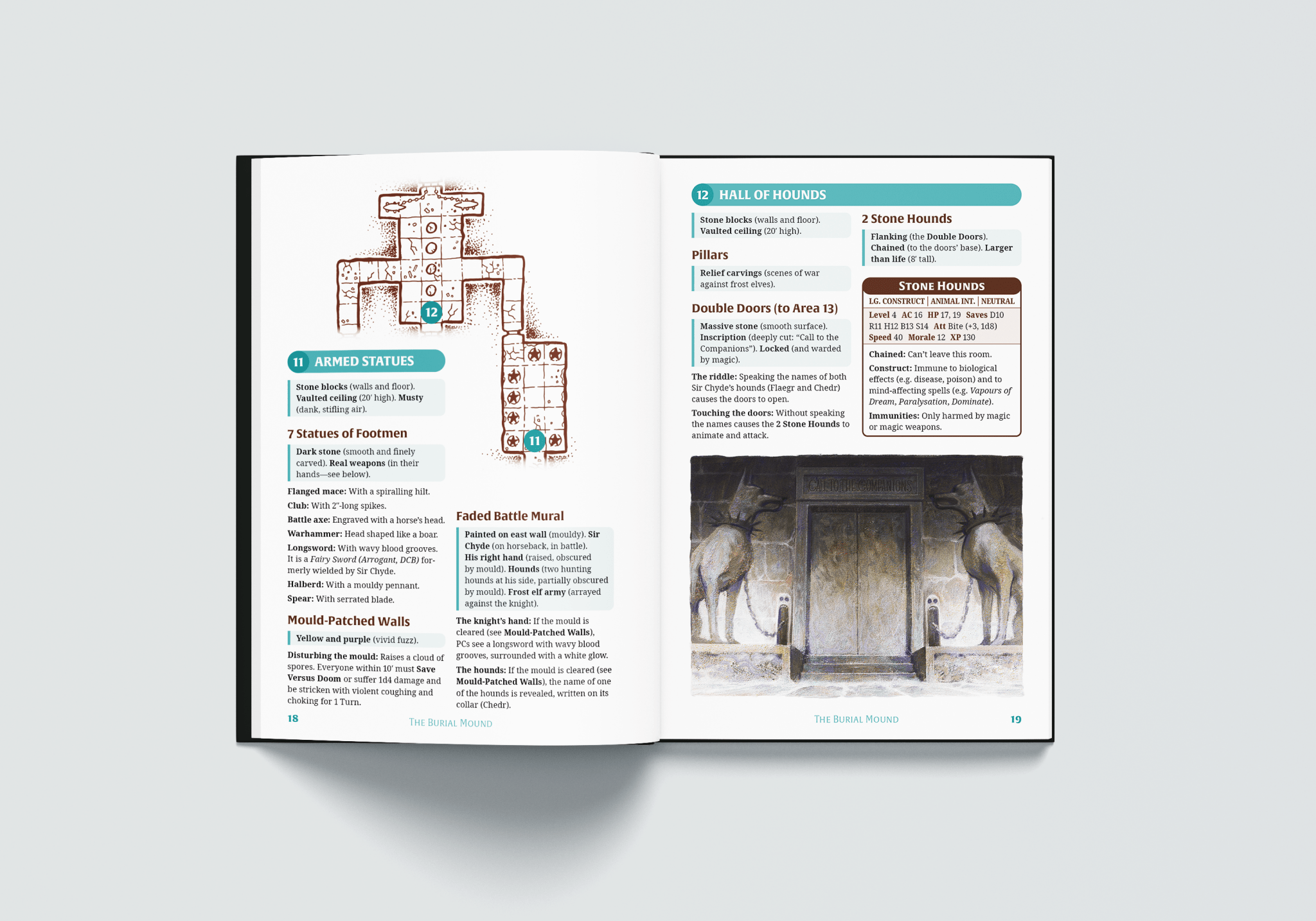 Dolmenwood Official Adventure Scenario: Winter's Daughter - Exalted Funeral