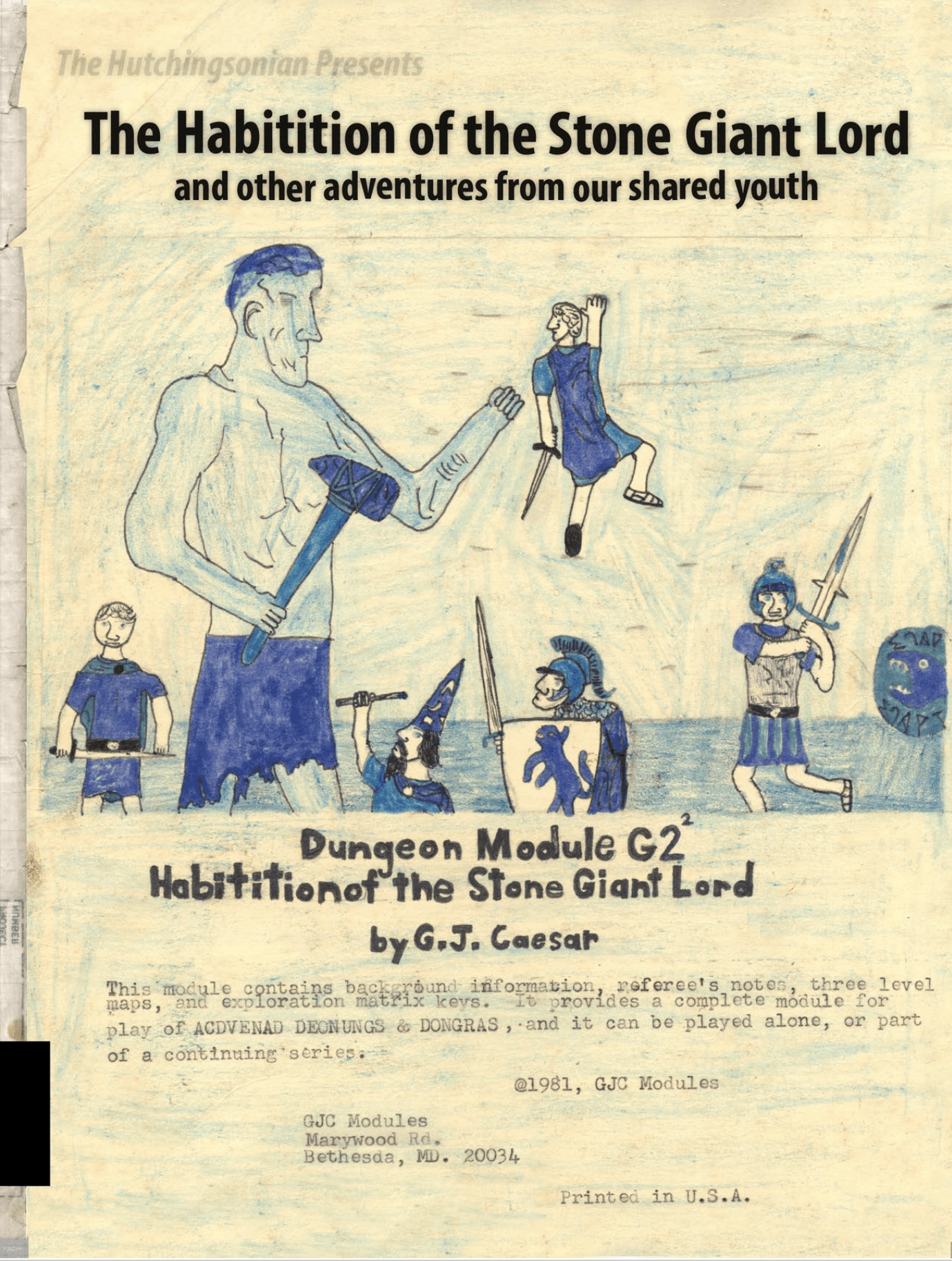 Habitition of the Stone Giant Lord + PDF