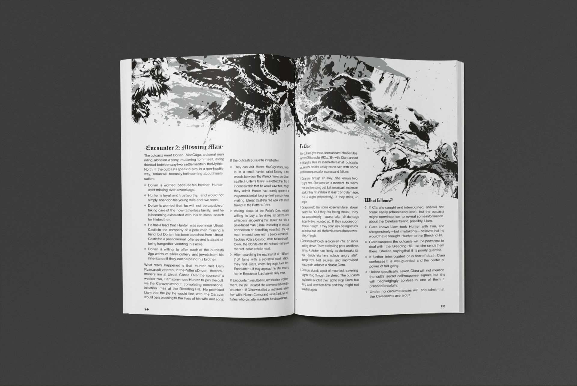 Hexen: Volume 1 - The Antiquarian Anthology for Outcast Silver Raiders - Exalted Funeral