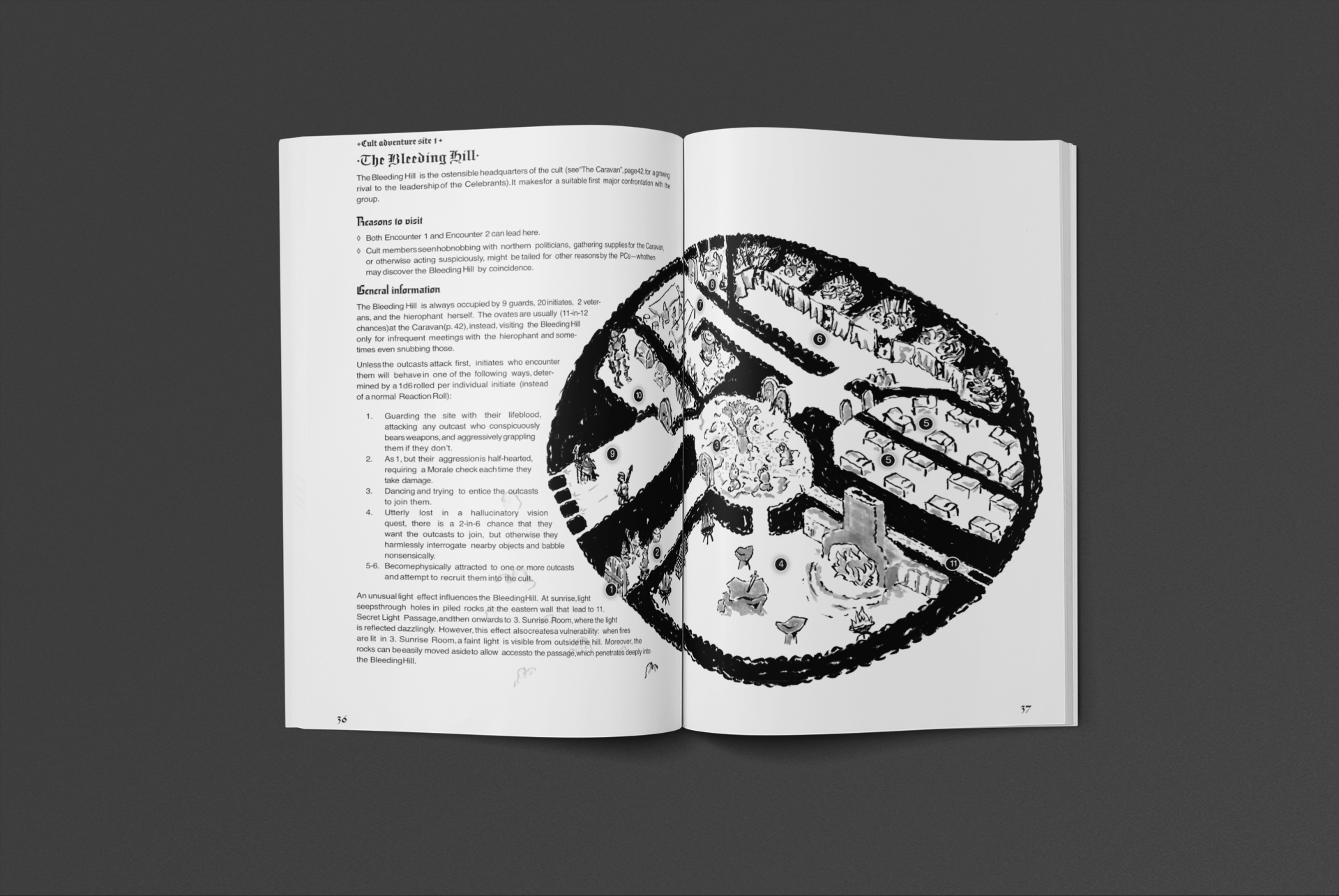 Hexen: Volume 1 - The Antiquarian Anthology for Outcast Silver Raiders - Exalted Funeral