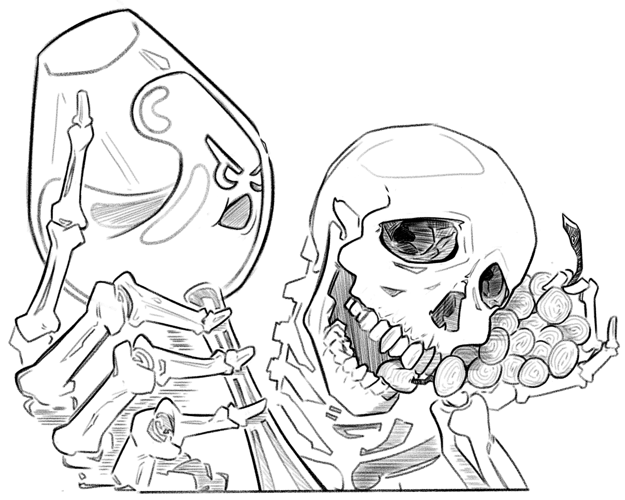 Sanctimonious Slimes vs. Expired Epicures - Exalted Funeral