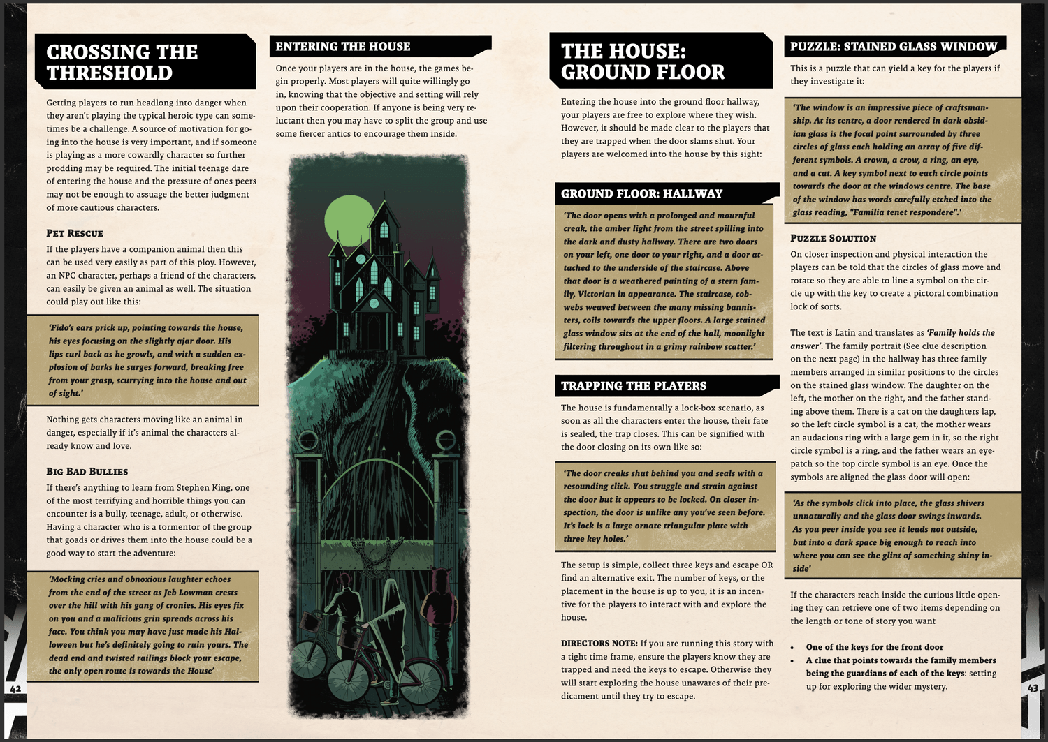 SHIVER RPG - The Cursed Library - Exalted Funeral