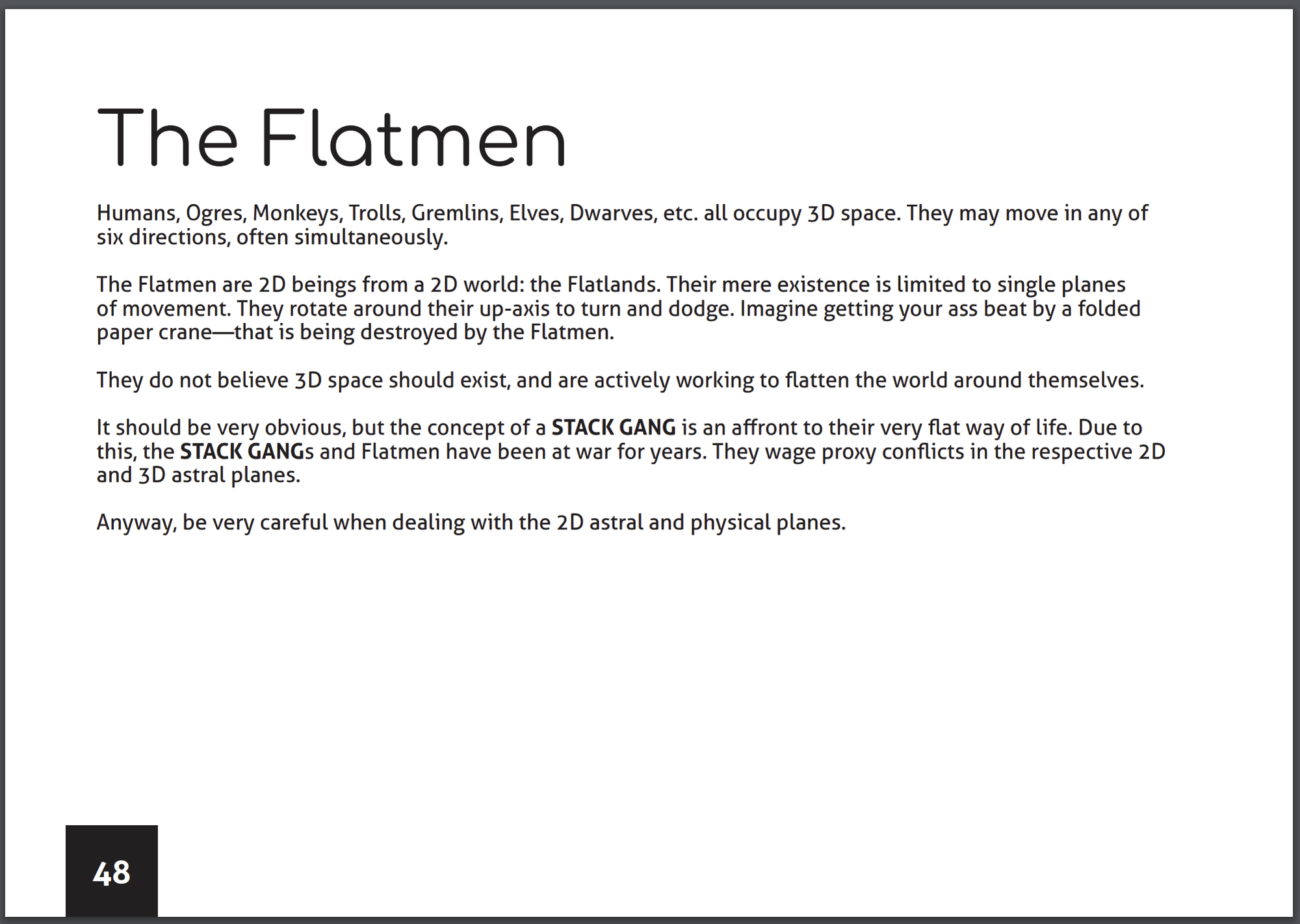 Stackgang + PDF - Exalted Funeral