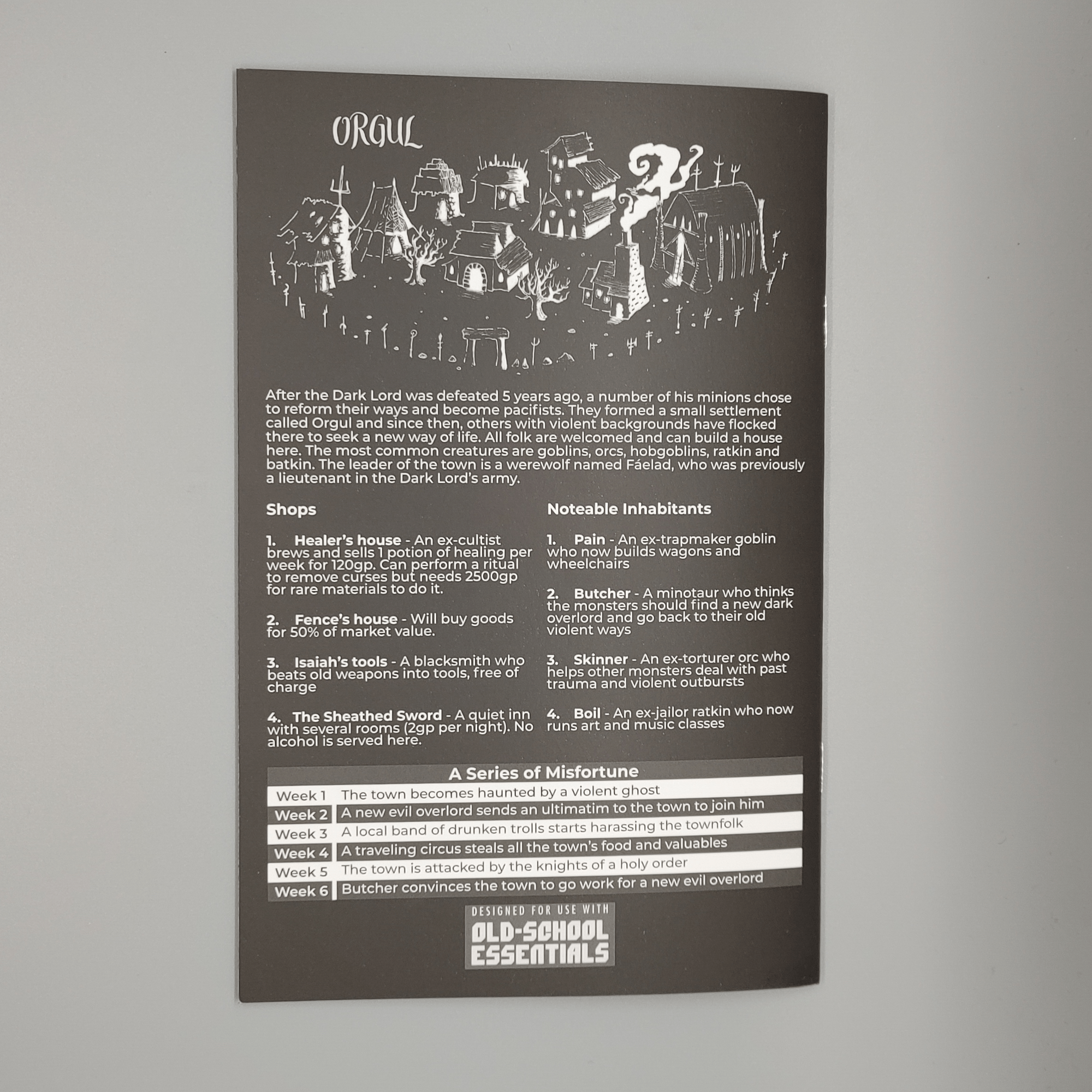 The Haunted Hamlet & Other Hexes + PDF - Exalted Funeral