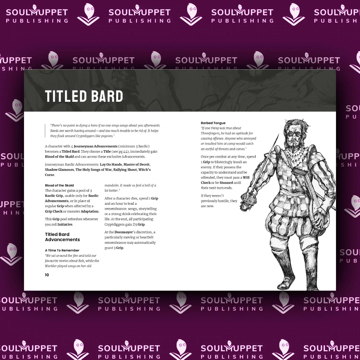 Best Left Buried: Heroic Zine + PDF - Exalted Funeral