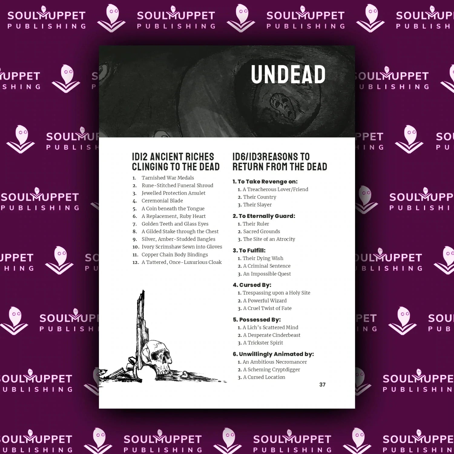 Best Left Buried: Hunter's Guide to Monsters + PDF - Exalted Funeral