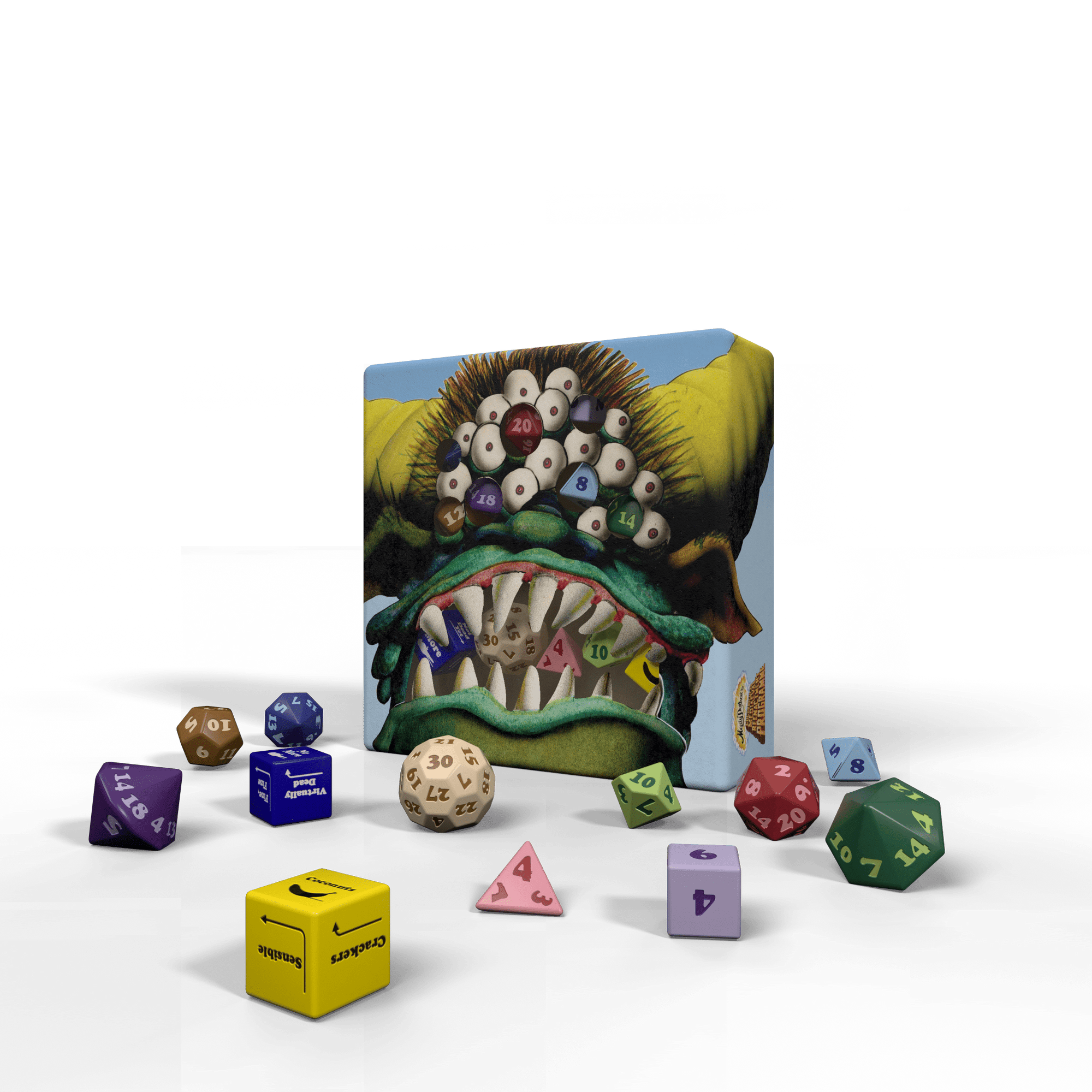 Black Beast Dice Set - Exalted Funeral