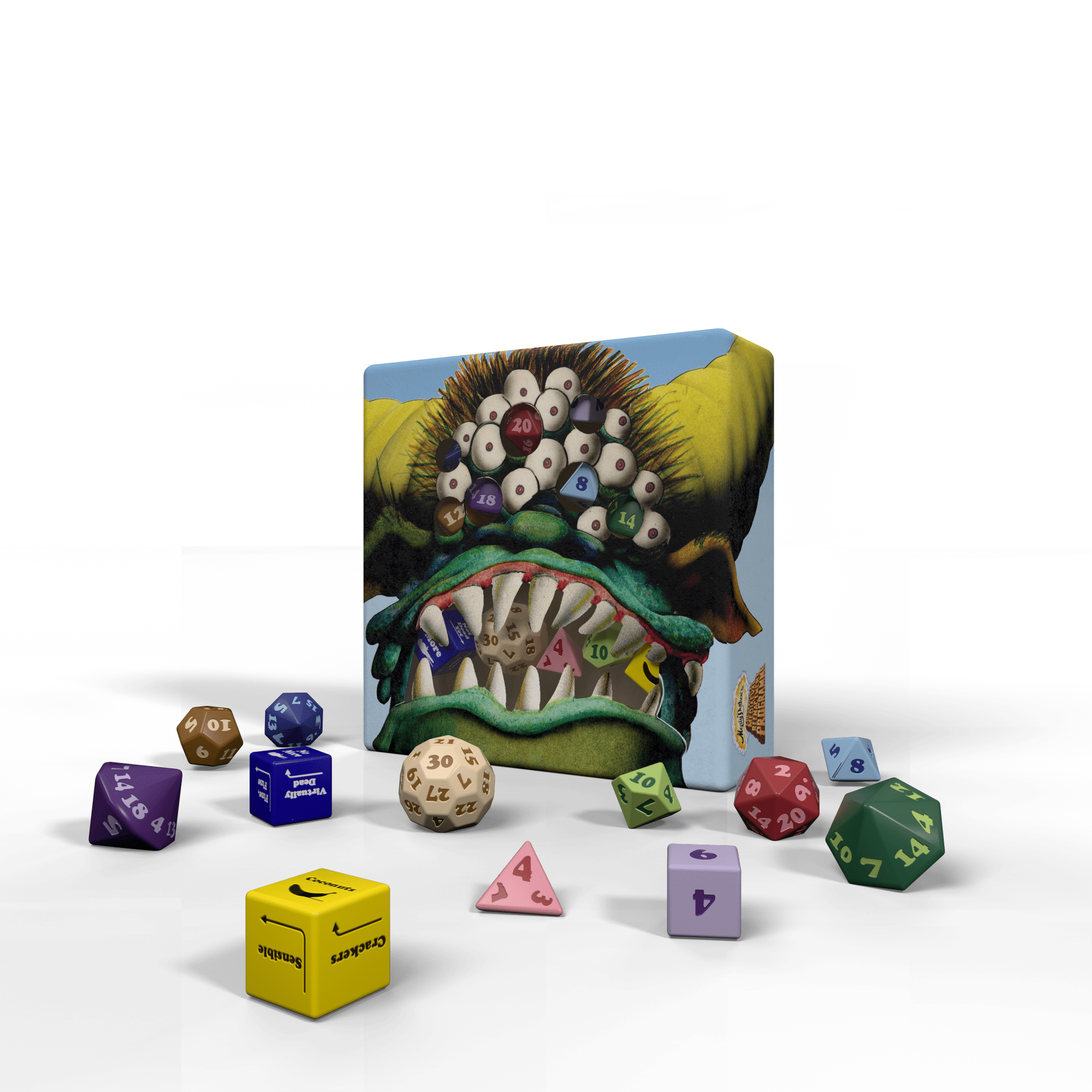 Black Beast Dice Set - Exalted Funeral