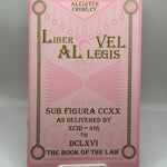 Book of the Law by Aleister Crowley - Exalted Funeral