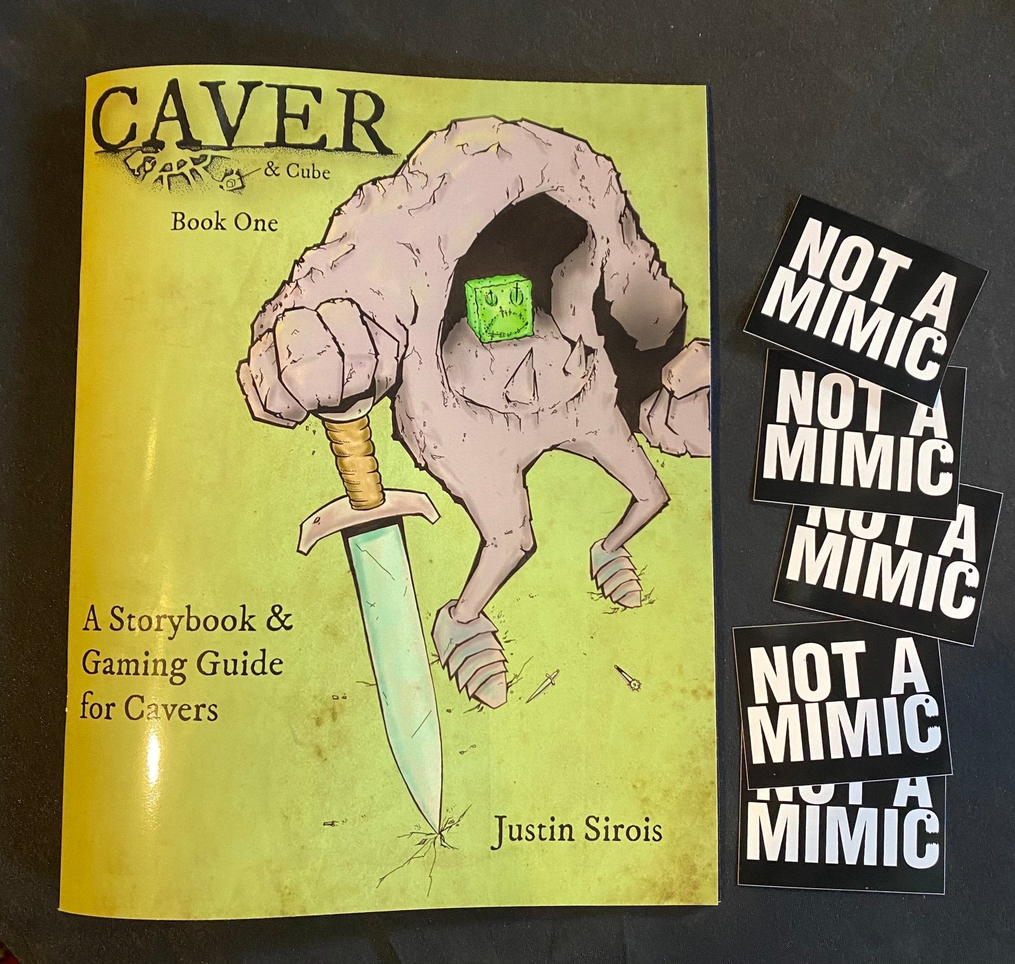Caver & Cube: Book One - Limited Edition, SIGNED - Exalted Funeral
