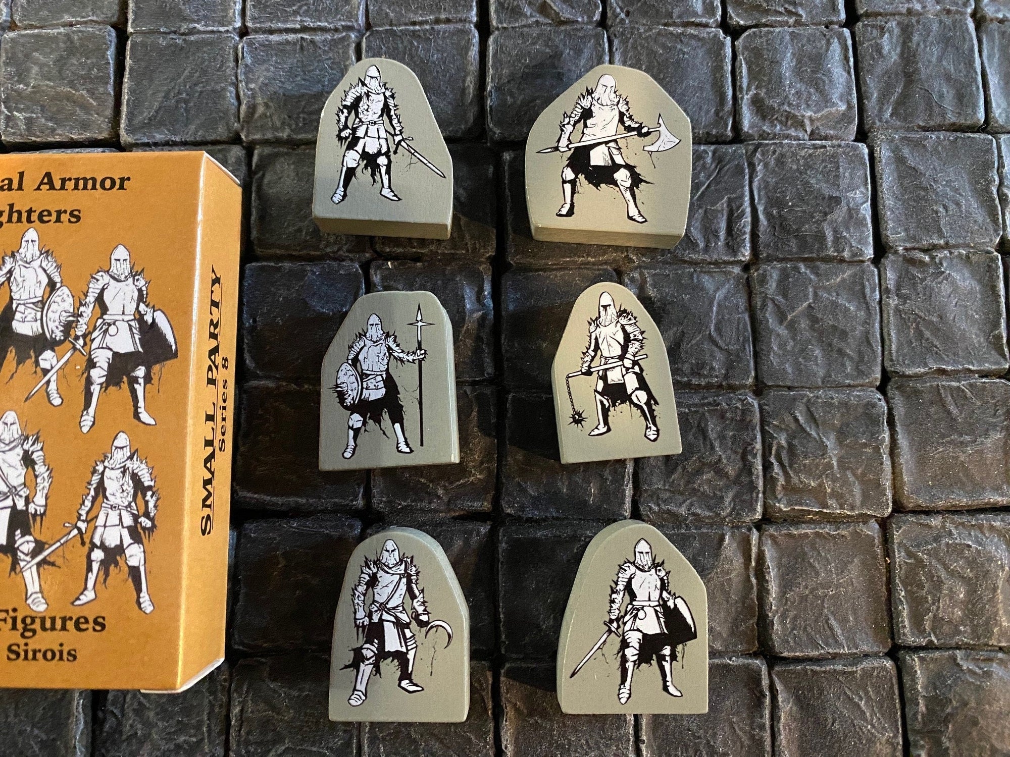 Crystal Armor Fighters: Small Party - Series 8 - Exalted Funeral