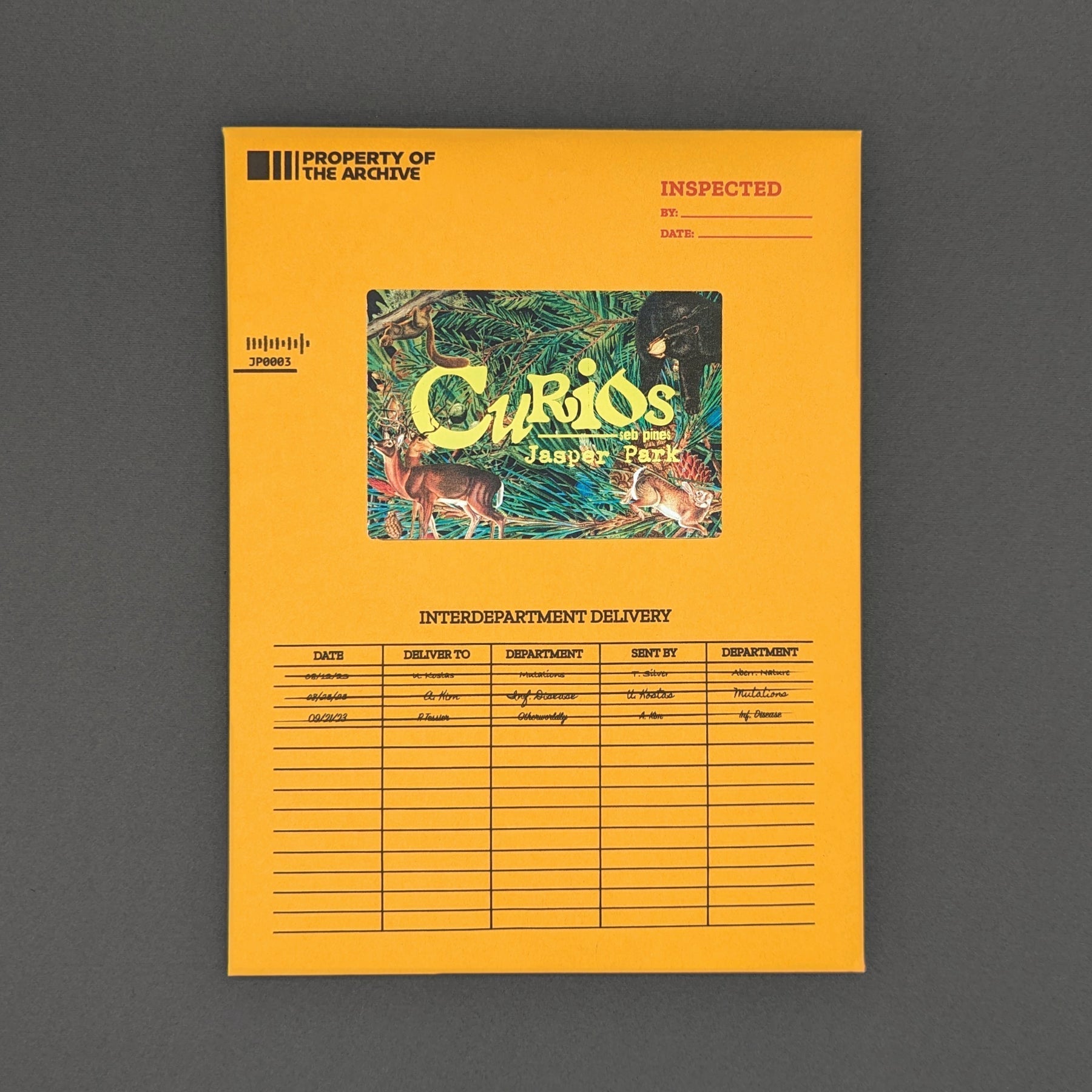Curios: Jasper Park + PDF - Exalted Funeral