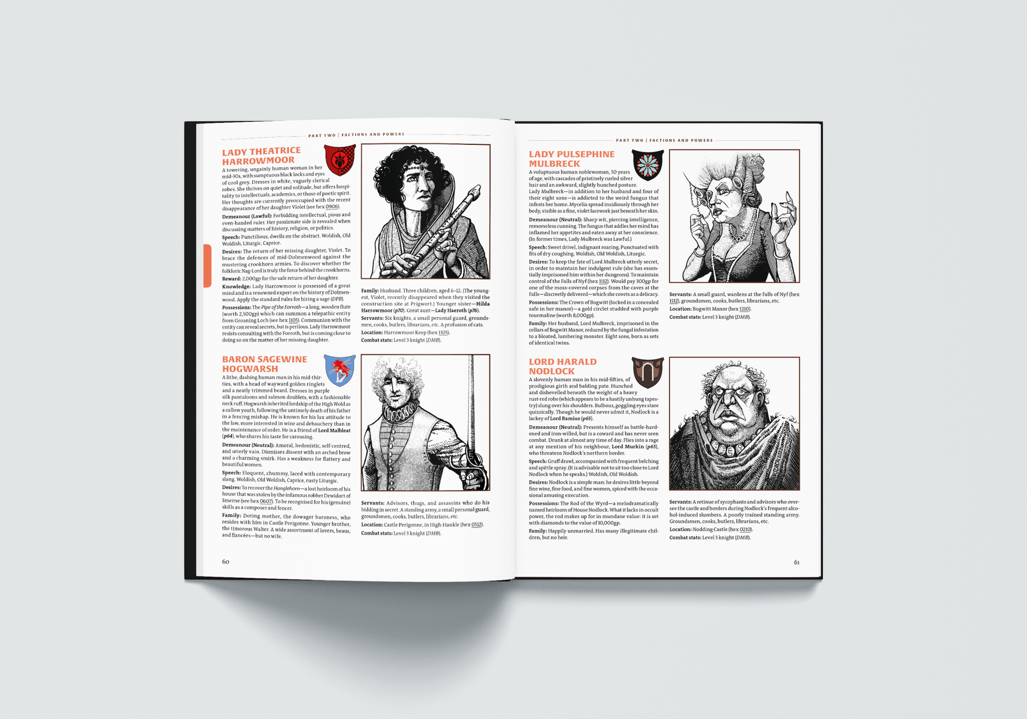 Dolmenwood Campaign Book - Exalted Funeral