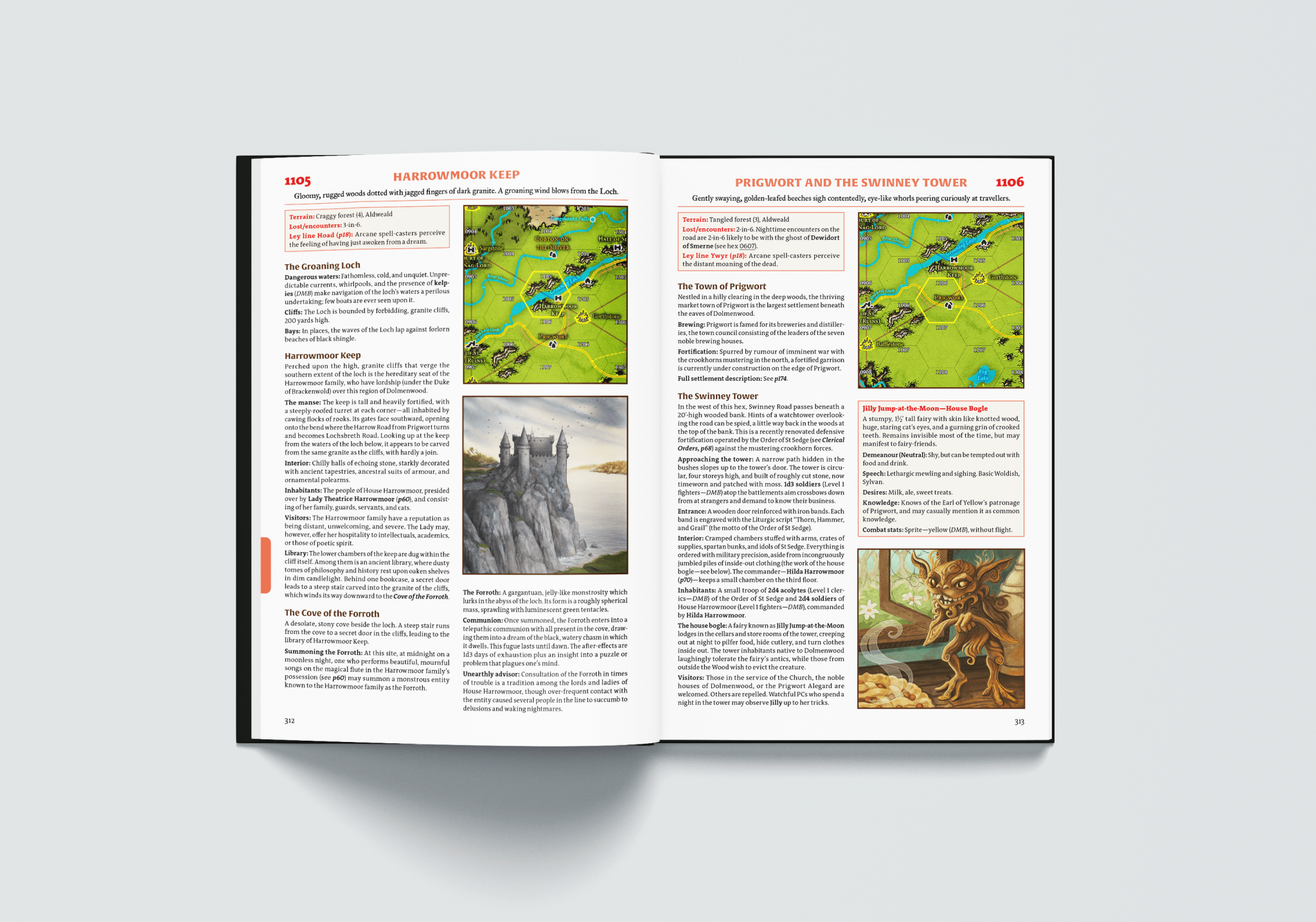 Dolmenwood Campaign Book - Exalted Funeral