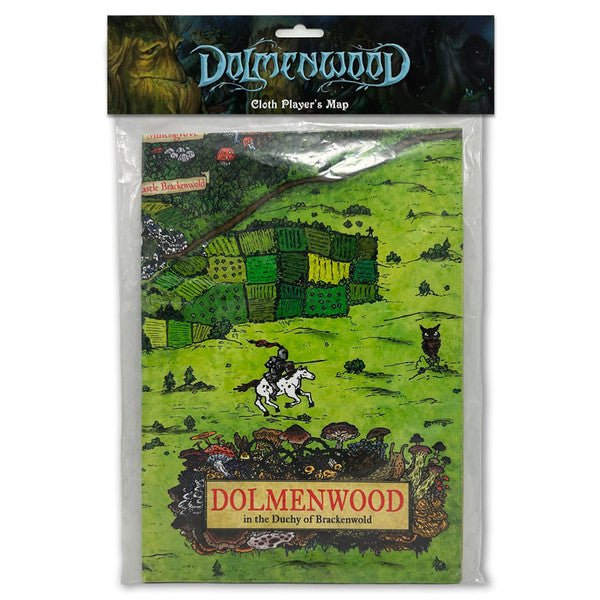 Dolmenwood Cloth Player's Map - Exalted Funeral