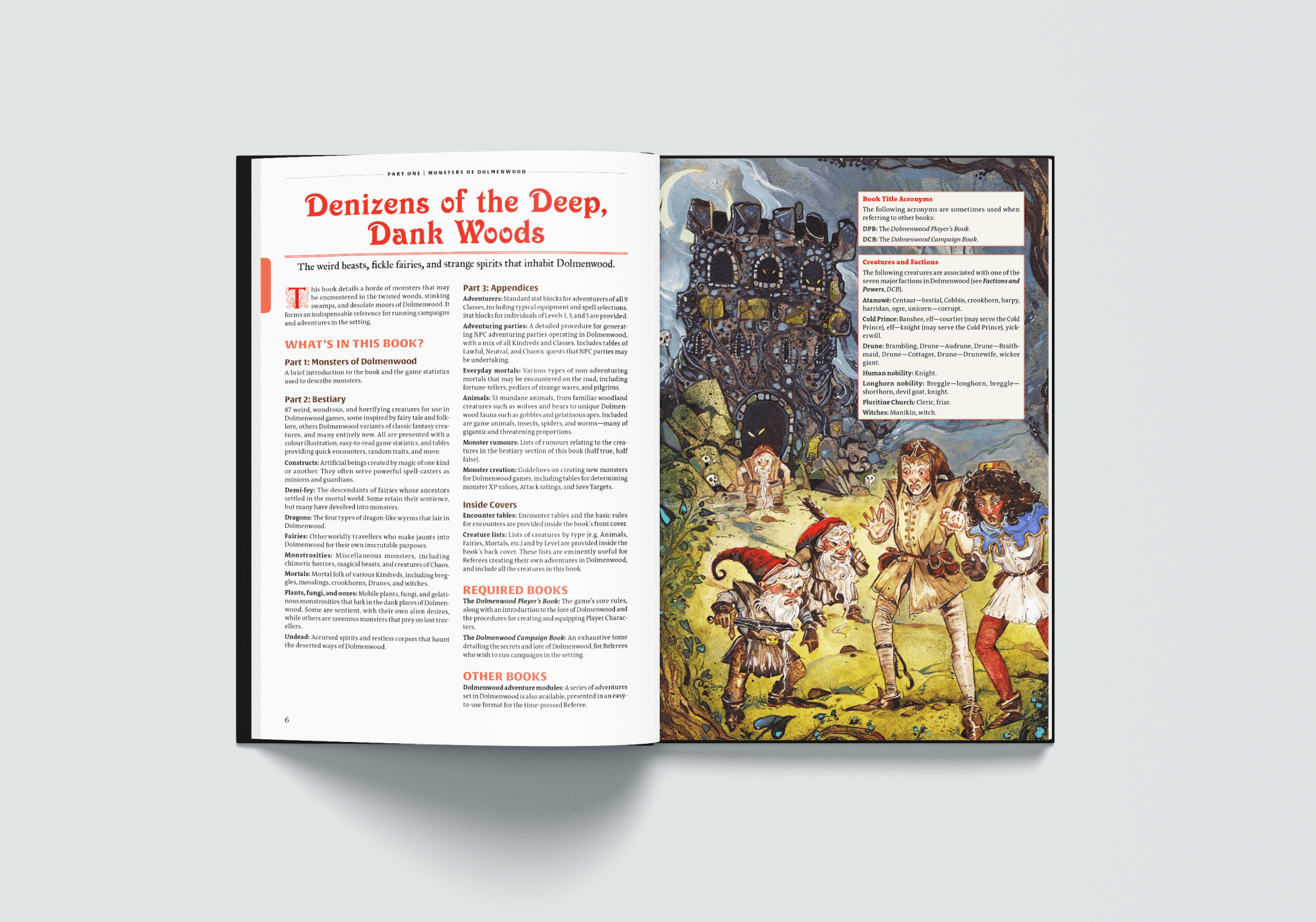 Dolmenwood Monster Book - Exalted Funeral