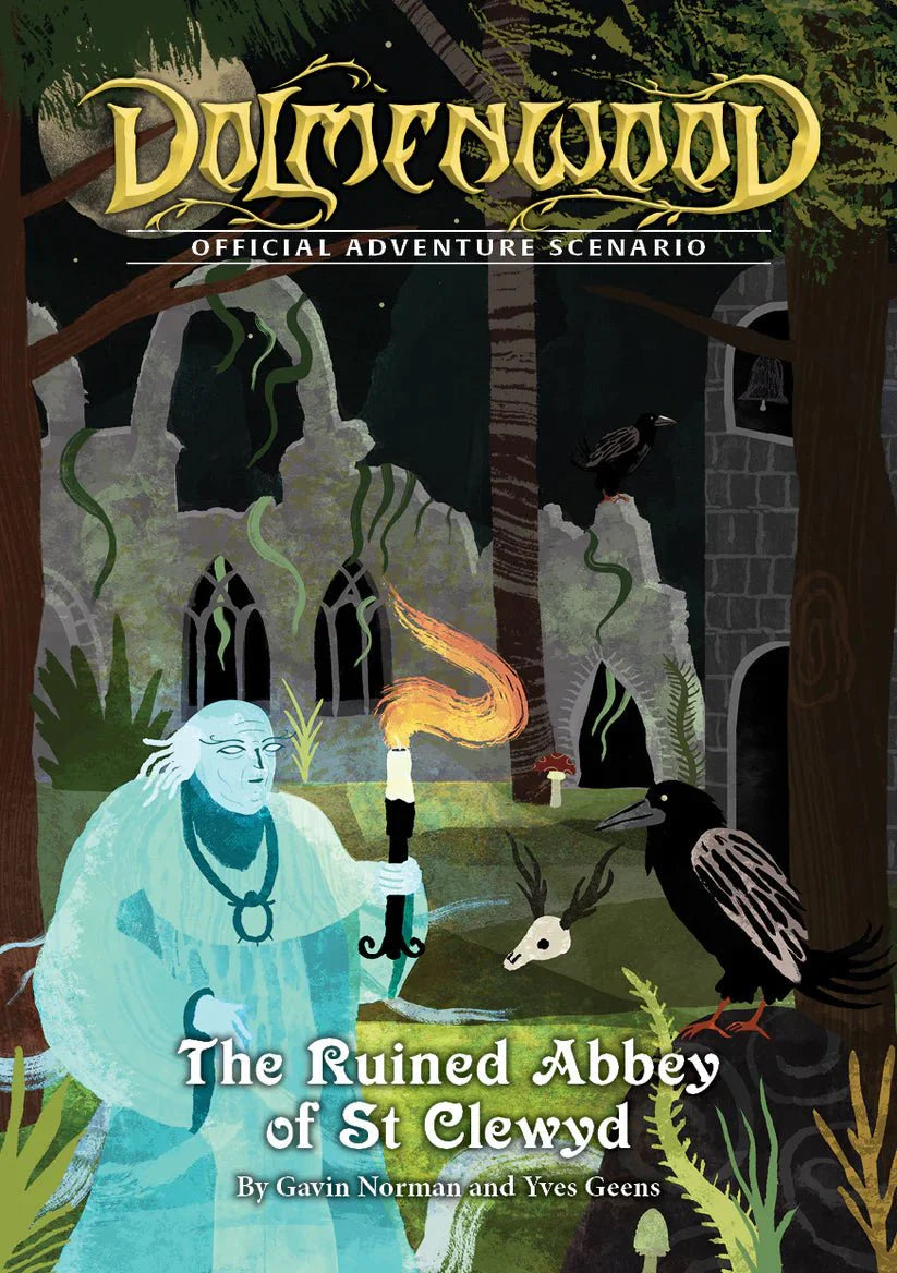 Dolmenwood Official Adventure Scenario: The Ruined Abbey of St Clewyd - Exalted Funeral
