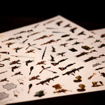 Dr. Grordbort’s Equipment Stickers for Character Sheets - Exalted Funeral