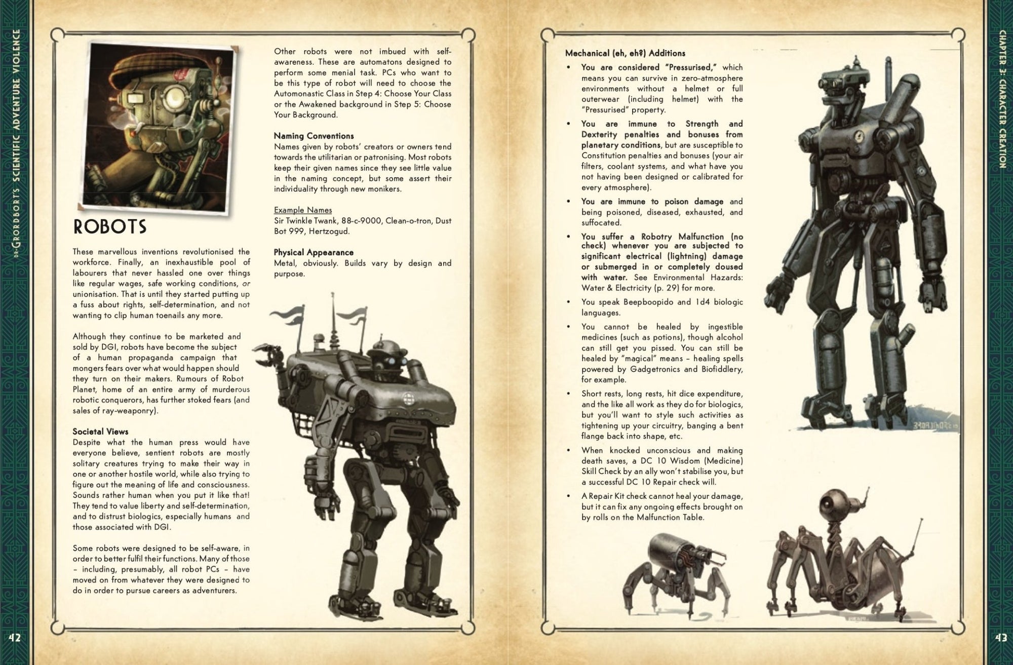 Dr. Grordbort’s Scientific Adventure Violence