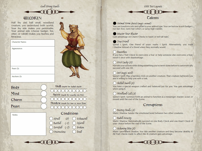 Good Strong Hands + PDF