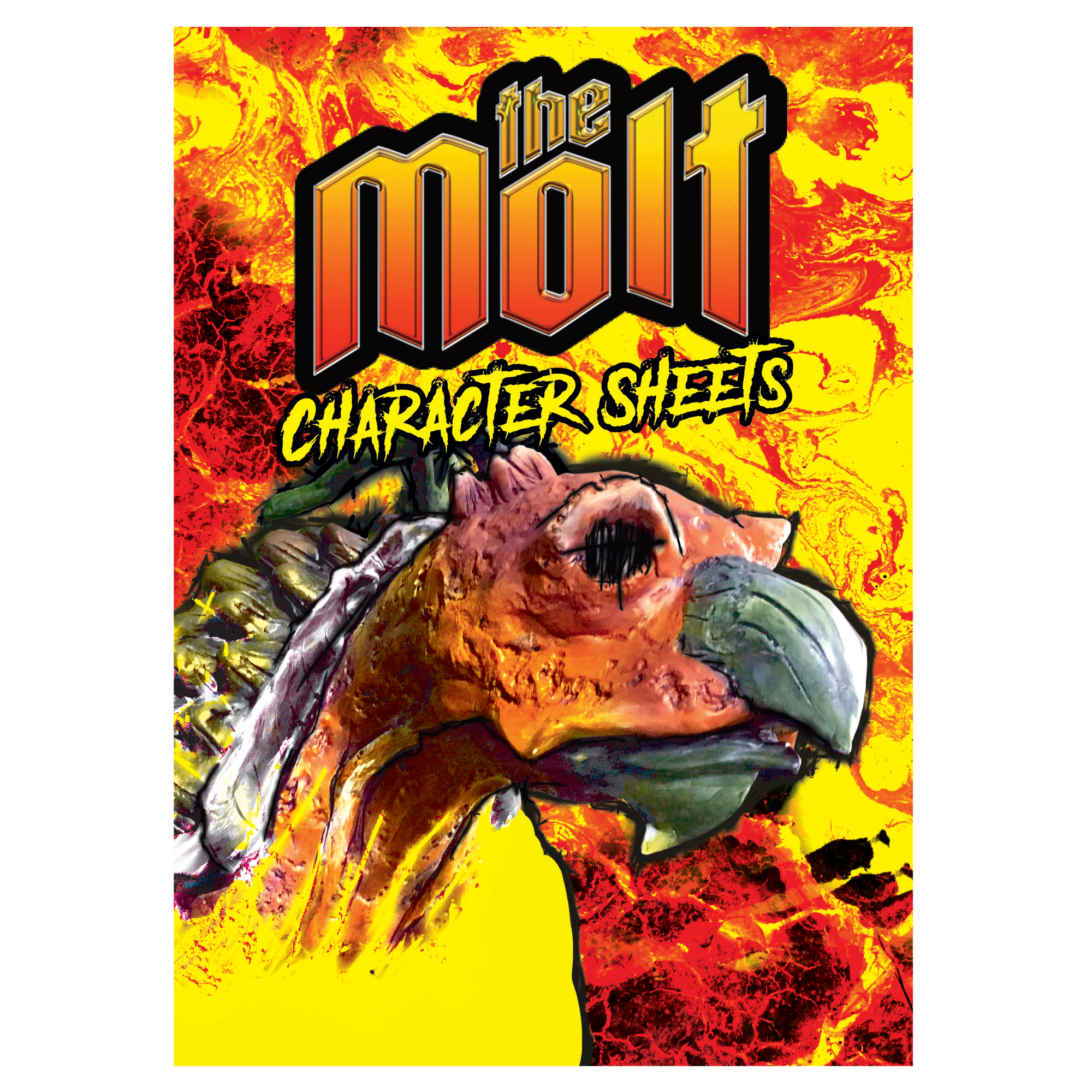 The Molt Character-Sheet Tear Pad