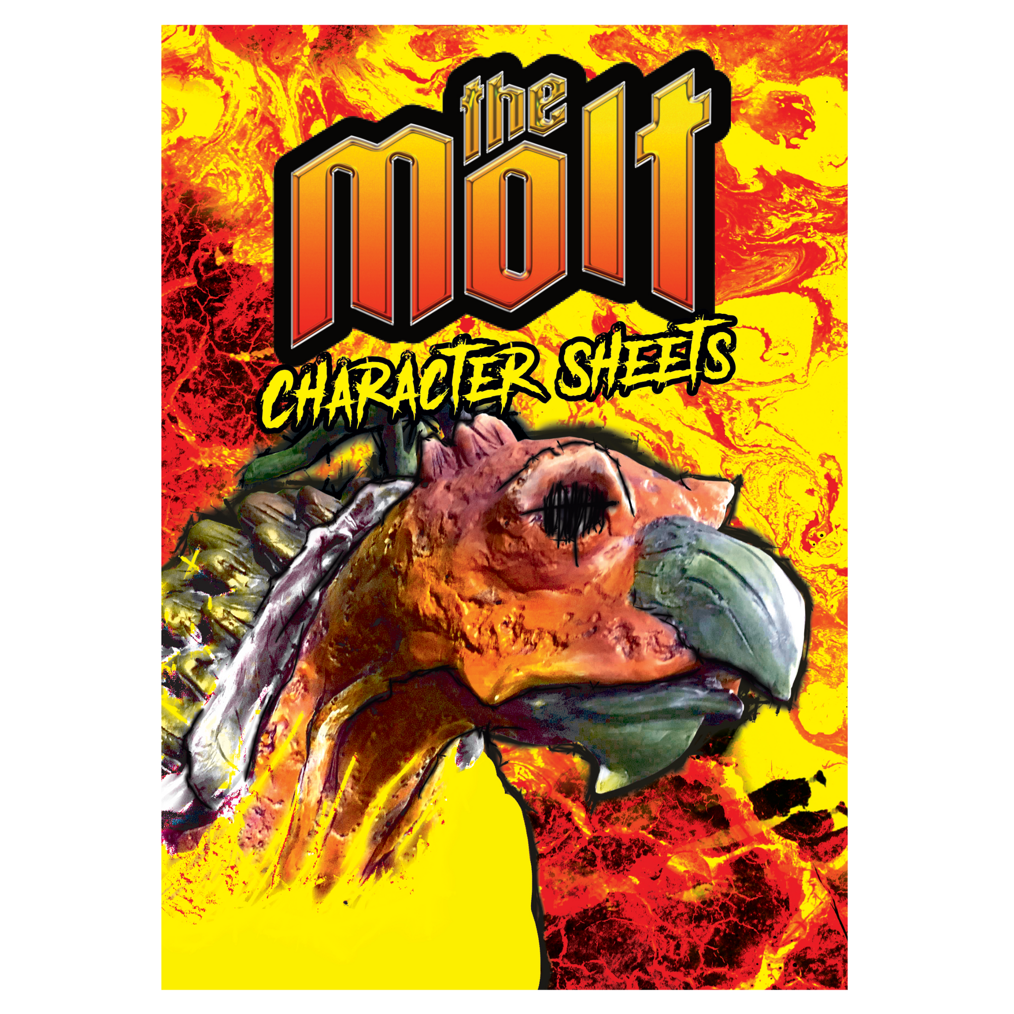 The Molt Character-Sheet Tear Pad