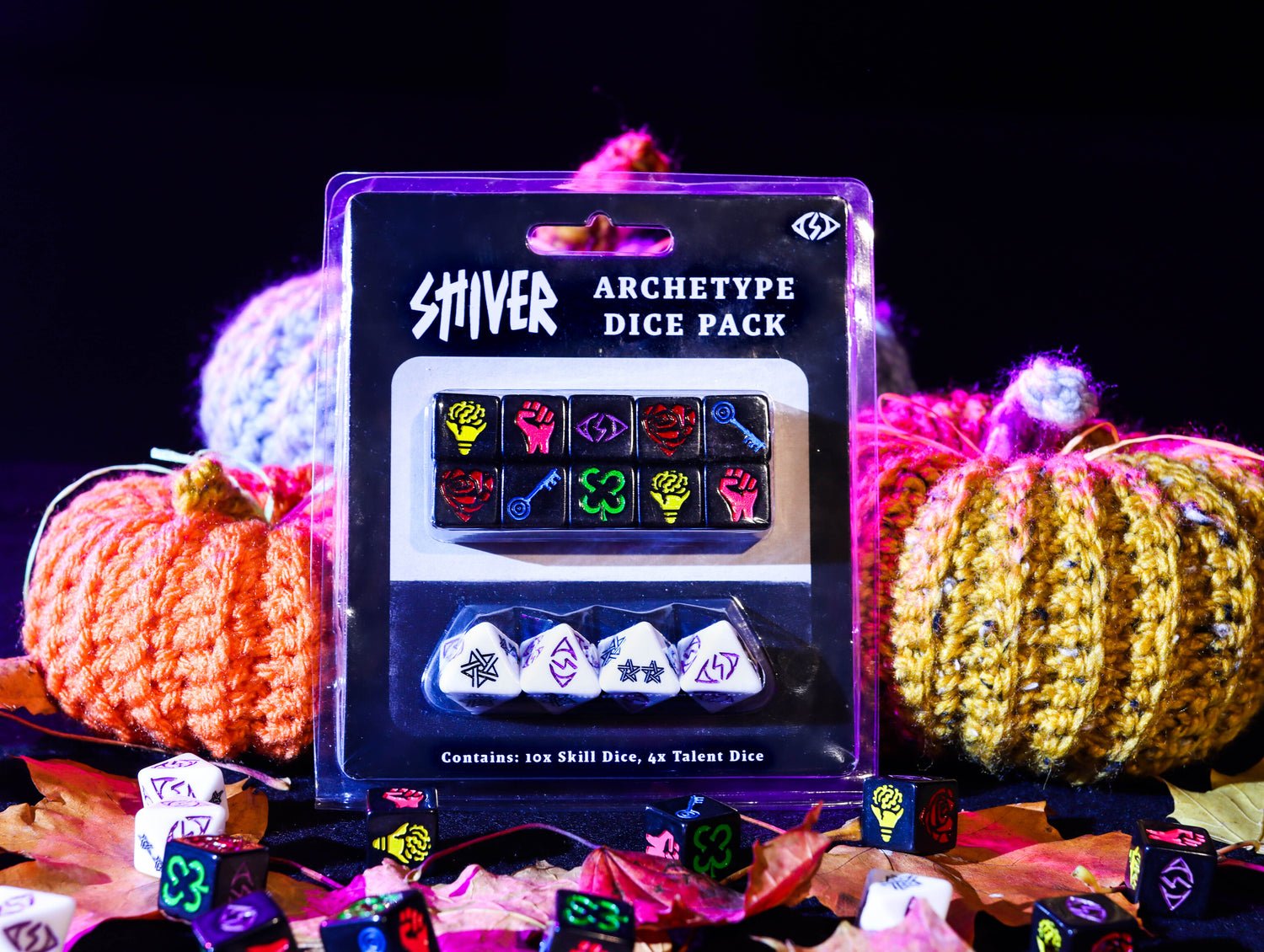 SHIVER RPG Archetype Dice - Exalted Funeral